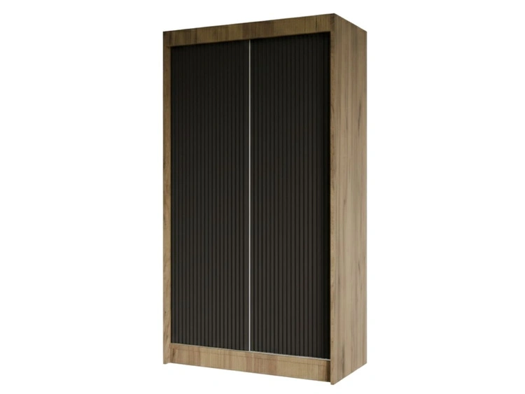 120 cm \ Czarny || Dąb Craft Złoty \ Nie