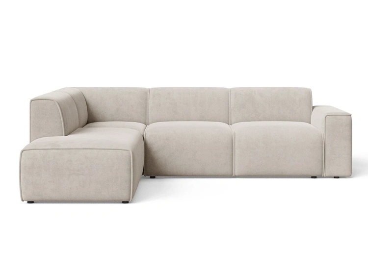 Jasny beż \ Welur \ Lewa