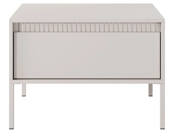 Stolik kawowy z szufladą Sorano Beżowy