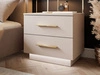 Stolik nocny z dwoma szufladami Nuveo Kaszmir