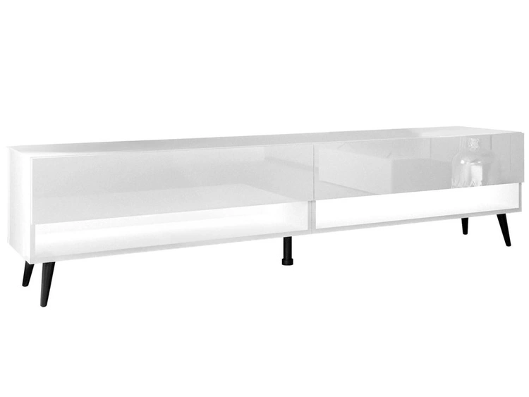 Biały połysk \ Czarny