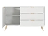 Komoda z drzwiami i szufladami Latina Biała