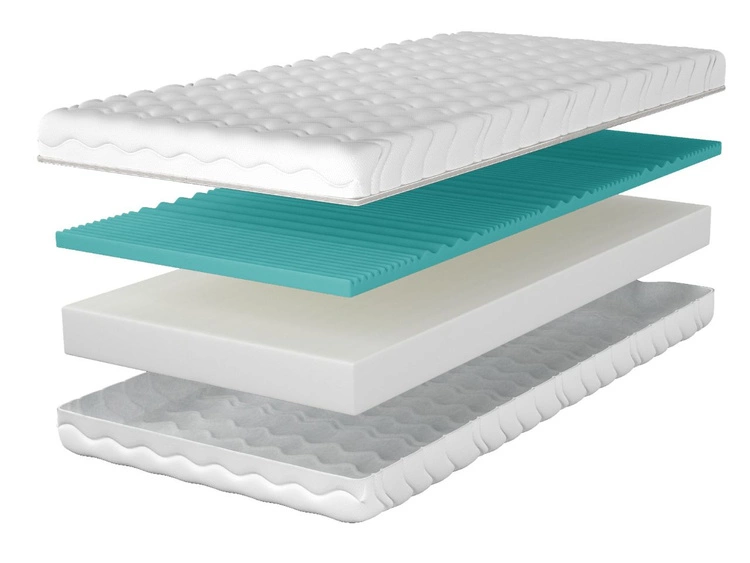 Materac piankowy z pianką profilowaną Simba 120x200