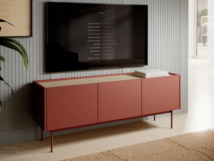 Zestaw mebli do salonu Casino Czerwony