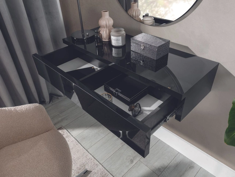 Toaletka wisząca Nusco Czarna