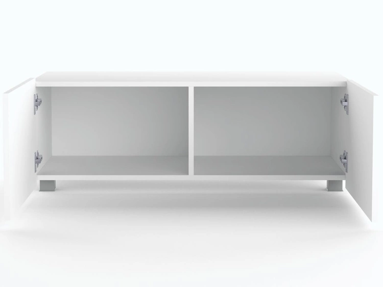 Szafka pod telewizor z drzwiczkami Kioto Biały