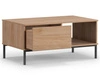 Stolik kawowy z szufladą Soroko Hikora
