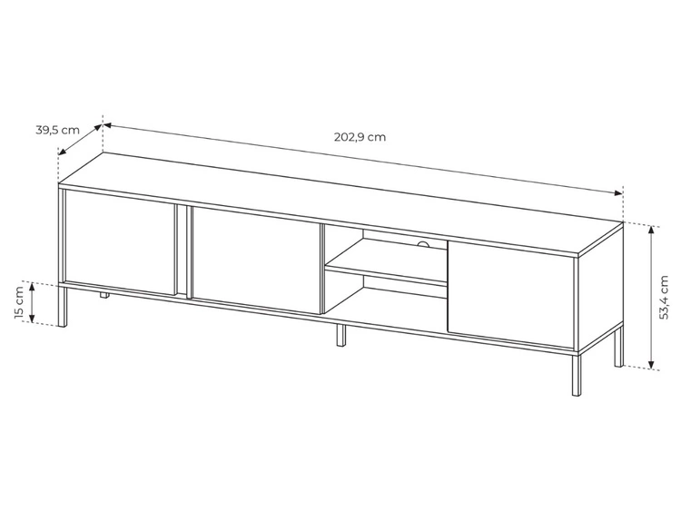 Zestaw mebli do salonu Dego Beżowy
