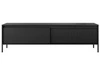 Szafka pod telewizor z drzwiczkami 187 cm Sorano Czarna