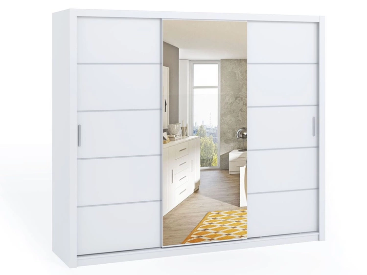 250 cm \ Biały \ Tak