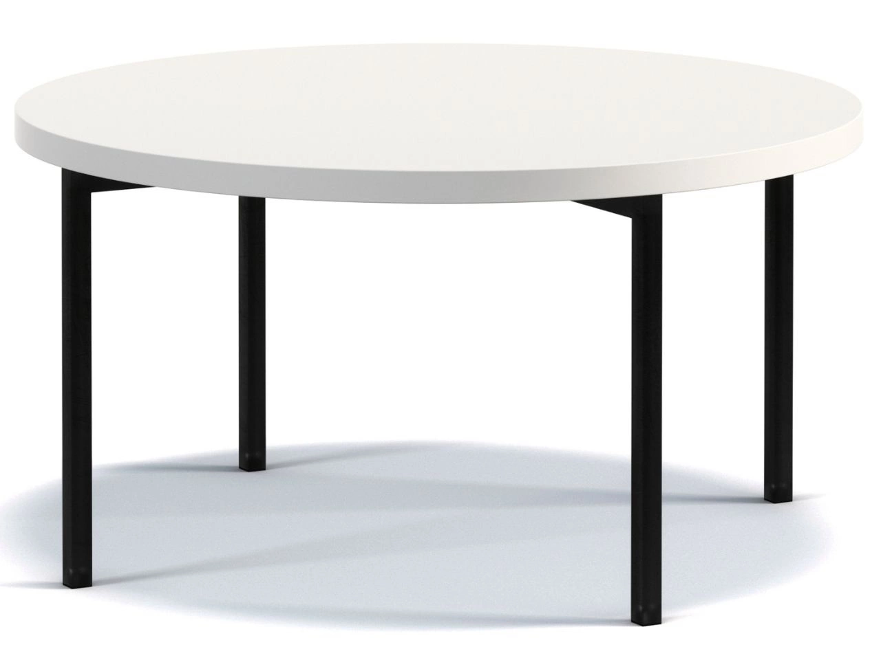 Okrągły stolik kawowy Sevilla Biały Połsyk