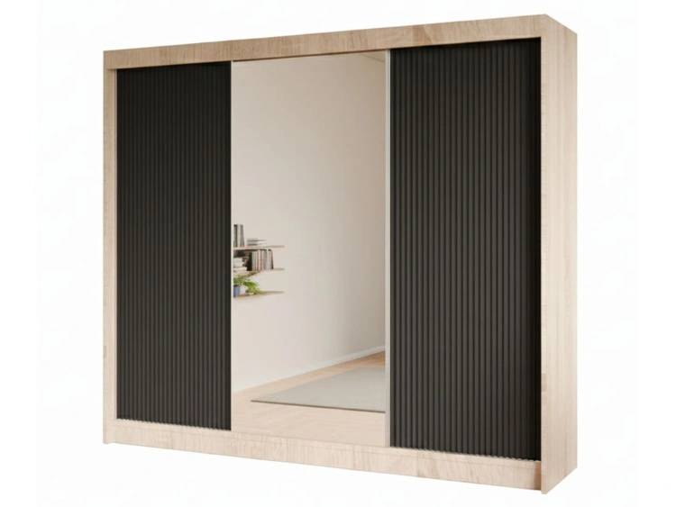 250 cm \ Czarny || Dąb Sonoma \ Tak