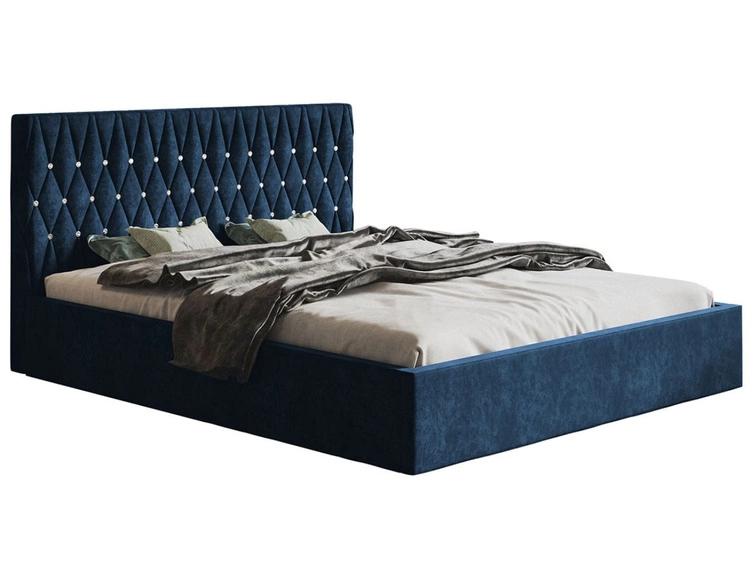 Ciemny niebieski \ 160x200 cm