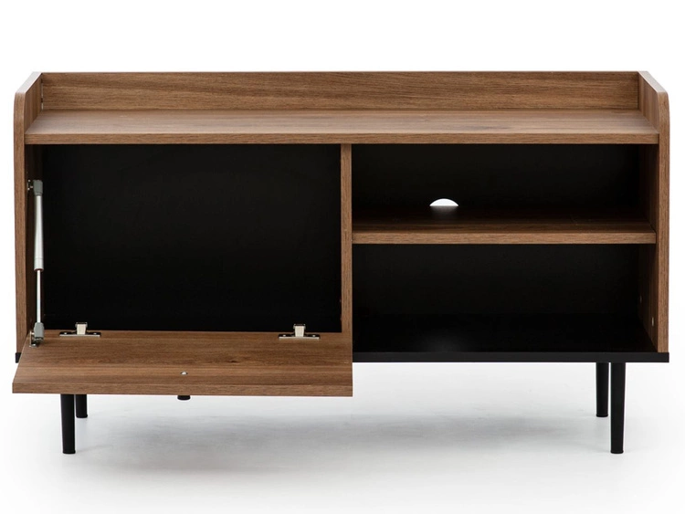 Szafka pod telewizor z drzwiczkami 100 cm Vasa Brązowa