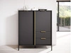 Komoda z drzwiami i szufladami Drino Antracyt