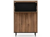 Komoda z funkcją barku Vasa Brązowa