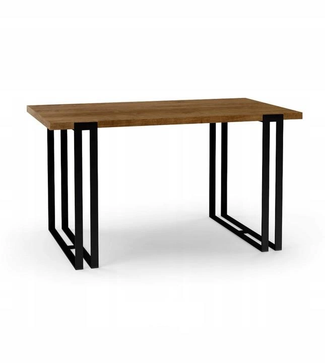 Prostokątny stół rozkładany Fargo 120 cm - Dąb lefkas ciemny
