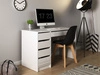 Biurko z szufladami Anes Biały mat