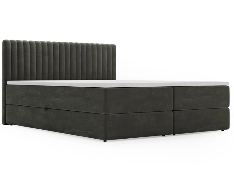 180x200 cm \ Ciemny szary