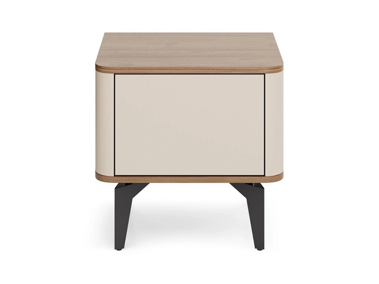 Stolik nocny z szafką Arelis Kaszmir, Orzech Royal