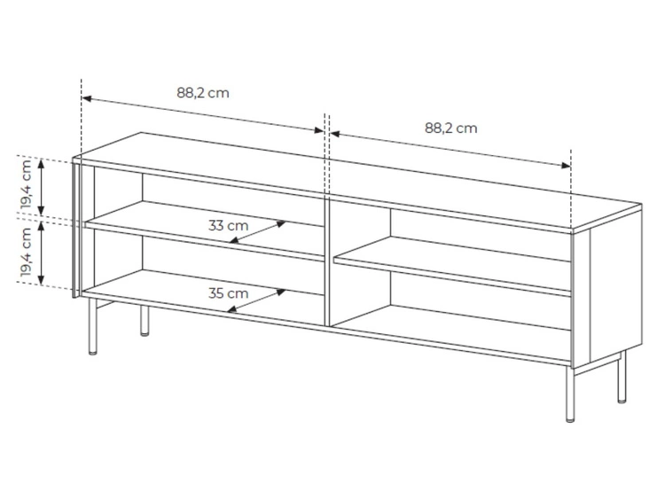 Zestaw mebli do salonu Lumina Kaszmir