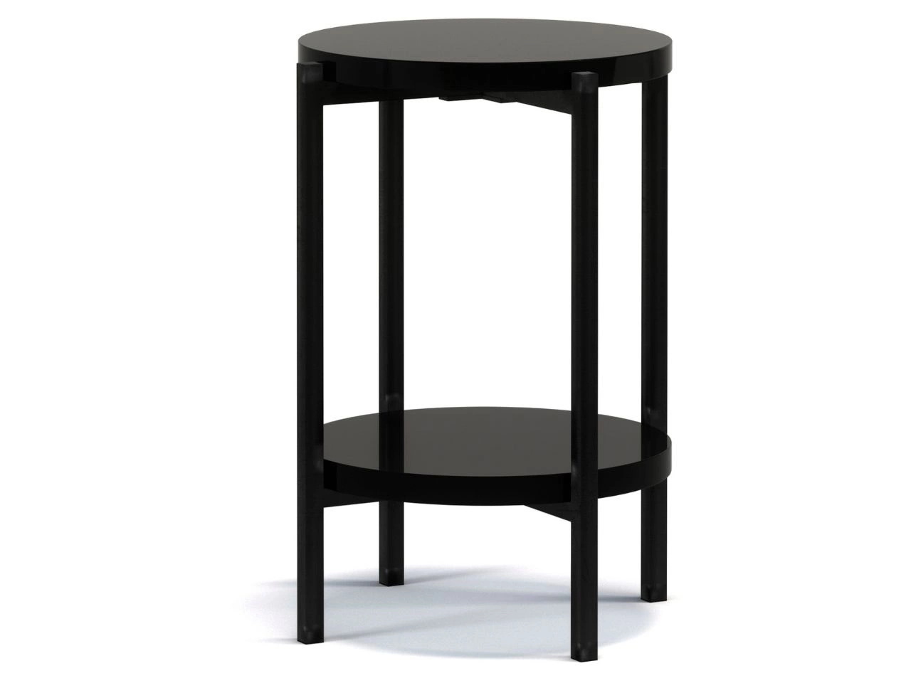 Stolik boczny Sevilla Czarny połysk