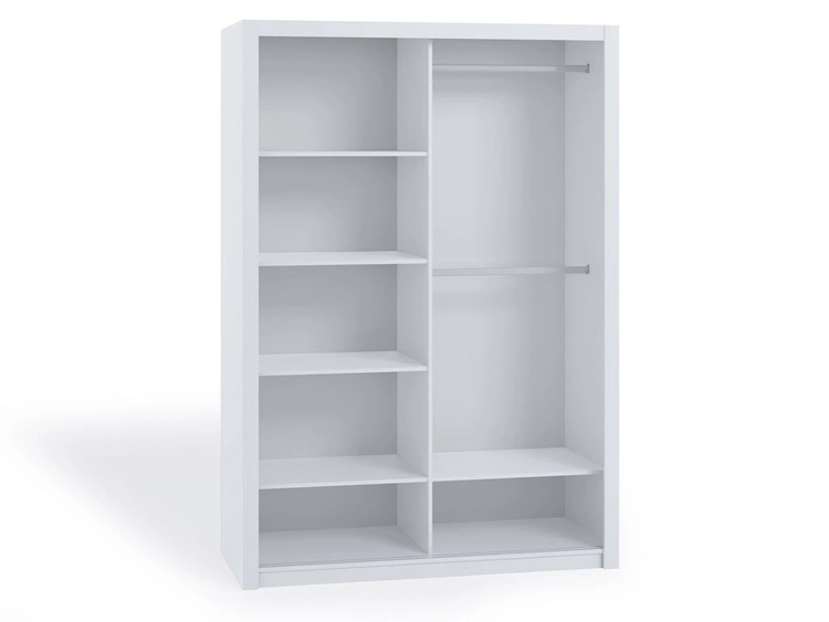 Szafa dwudrzwiowa z drzwiami przesuwnymi 150 Bino Brązowa