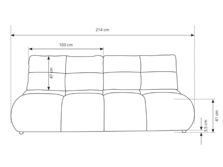 Kanapa z funkcją spania i pojemnikiem na pościel Milet Zielona