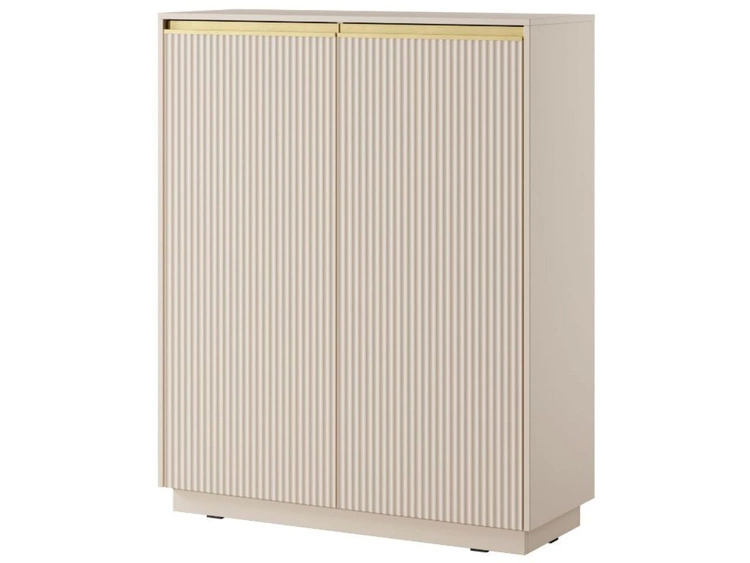 Komoda z drzwiami Roland wysoka Beż piaskowy