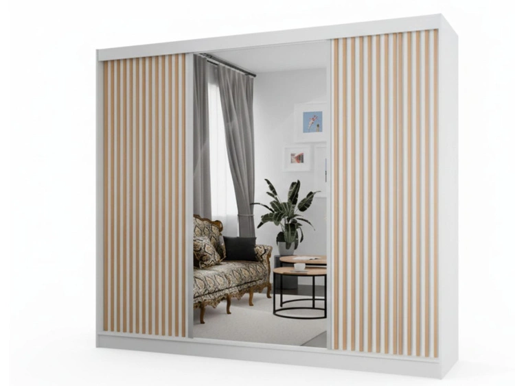 250 cm \ Biały || Dąb wotan \ Tak