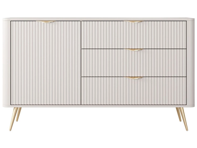 Komoda z drzwiami i szufladami Latina Beżowa