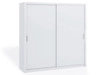 Szafa dwudrzwiowa z drzwiami przesuwnymi 220 Bino Biała