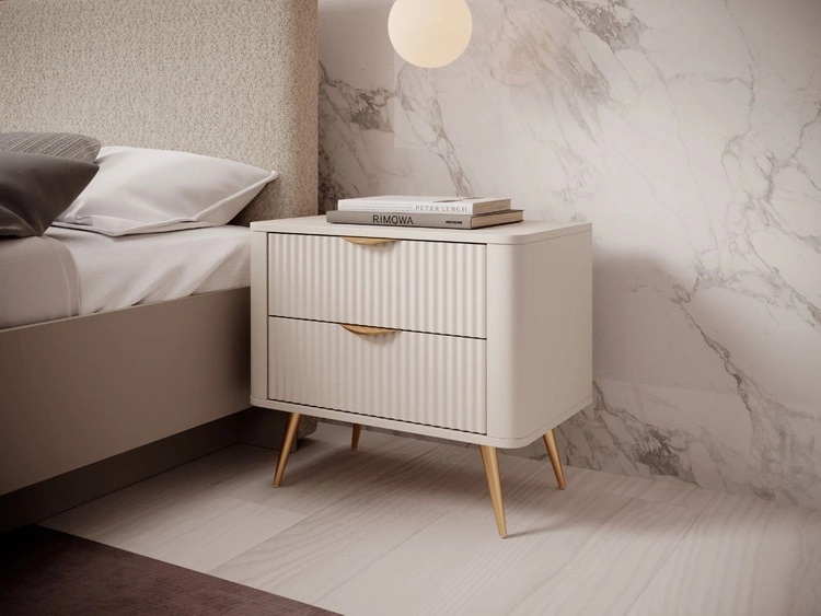 Zestaw mebli do sypialni Latina Beżowy