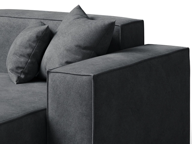 Narożnik L Prawy Arizona Ciemnoszary