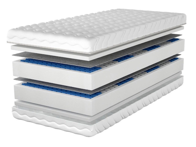 Materac kieszeniowy pocket z pianką poliuretanową Velario 200x200