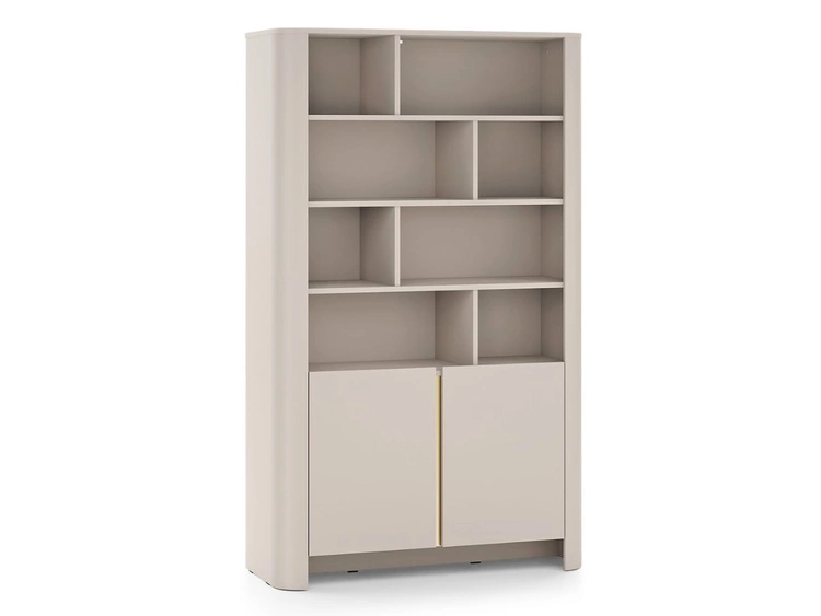 Zestaw mebli do salonu ze złotą listwą dekoracyjną Brillo Kaszmir