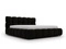 Czarny \ Welur \ 200x200 cm