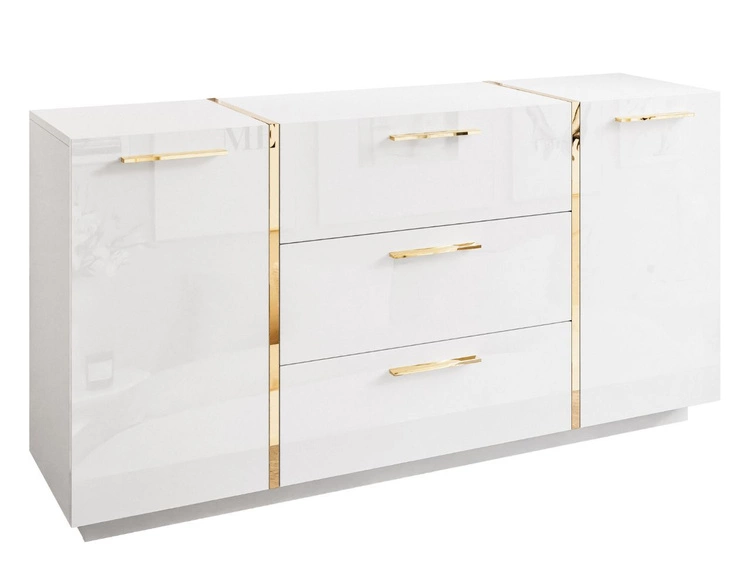 Biały połysk \ Uchwyty 