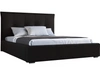 Łóżko tapicerowane z pojemnikiem i stelażem 120x200 Valencia Czarny