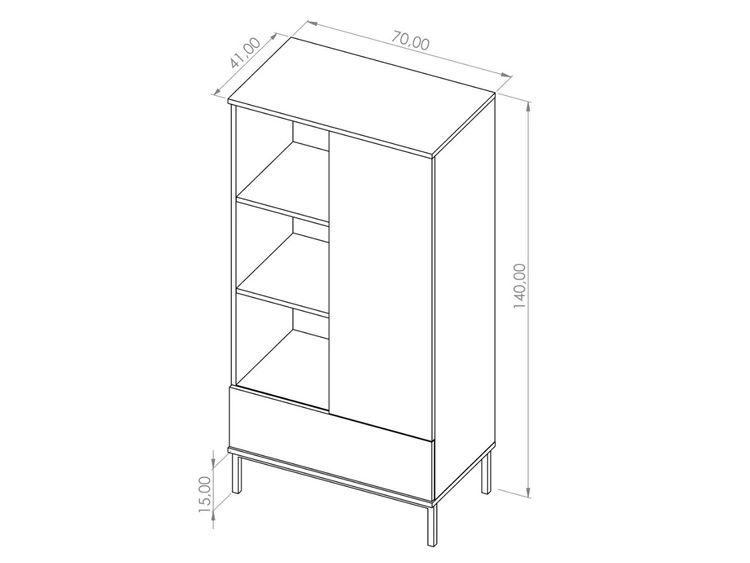 Zestaw mebli do salonu Soroko Hikora