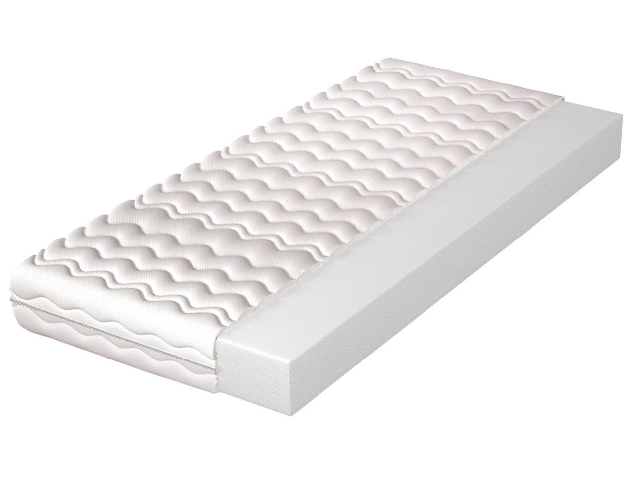 Materac piankowy dwustronny miękki Zen 15 80x200