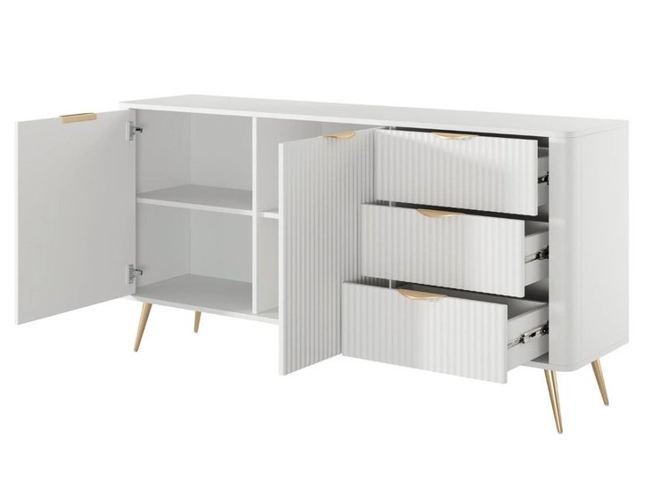 Zestaw mebli do salonu Latina Biały