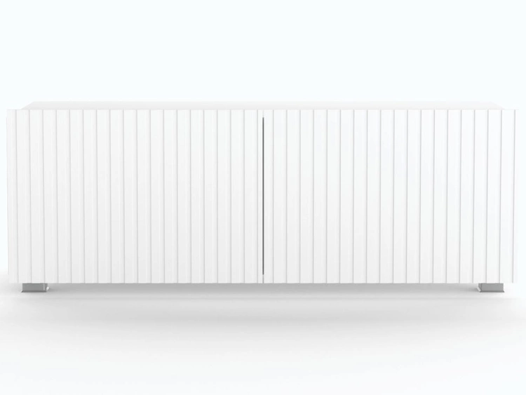 Szafka pod telewizor z drzwiczkami Kioto Biały