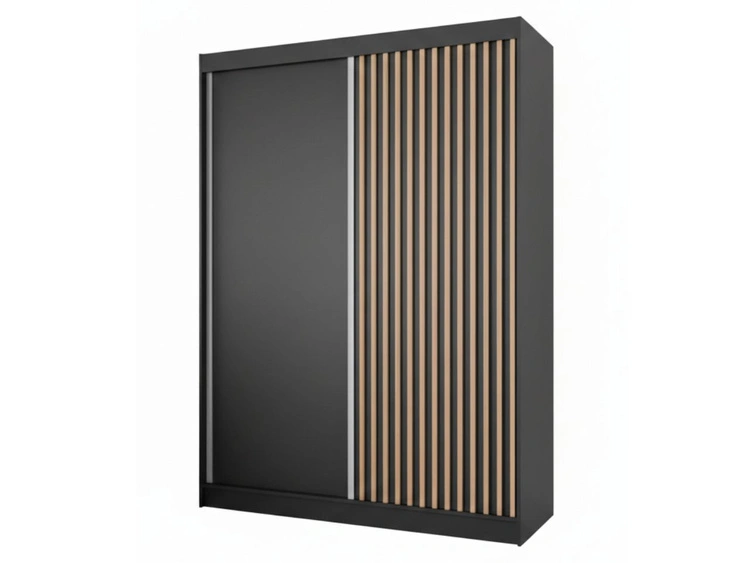 150 cm \ Czarny || Dąb wotan \ Nie