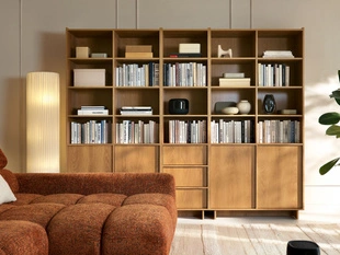 Zestaw mebli do salonu Azumi Dąb Karmel