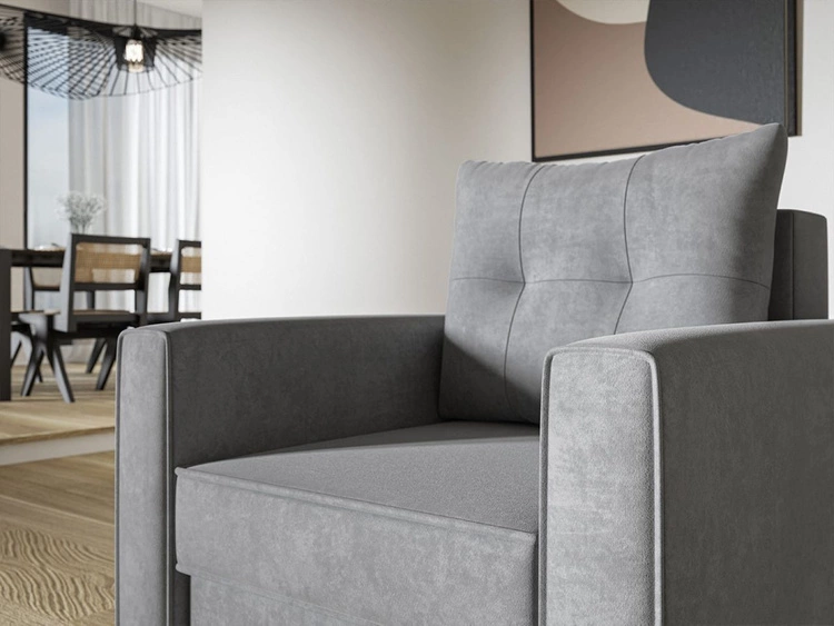 Fotel do salonu Pori zielony