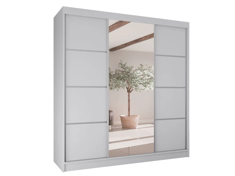 Biały \ Srebrne szprosy