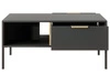 Stolik kawowy z szufladami Drino Antracyt