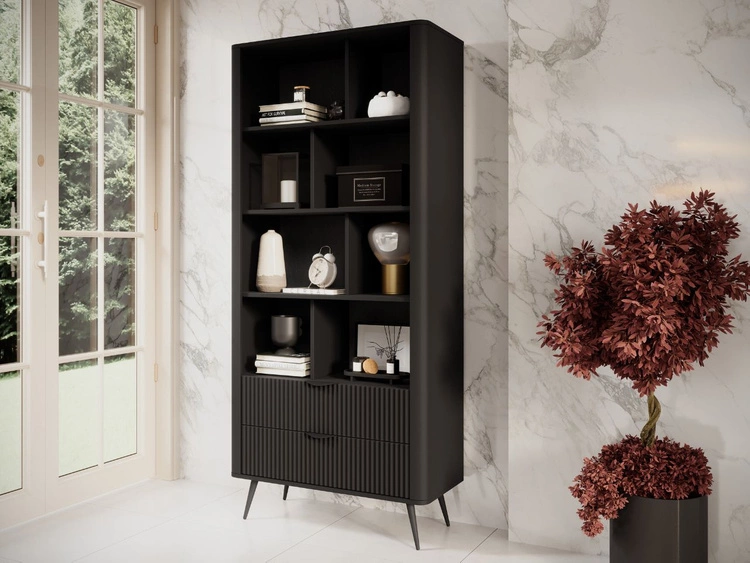 Zestaw mebli do salonu Latina Czarny