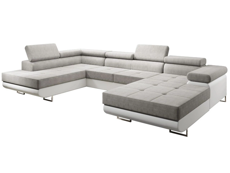 Biały || Jasny szary \ Lewa